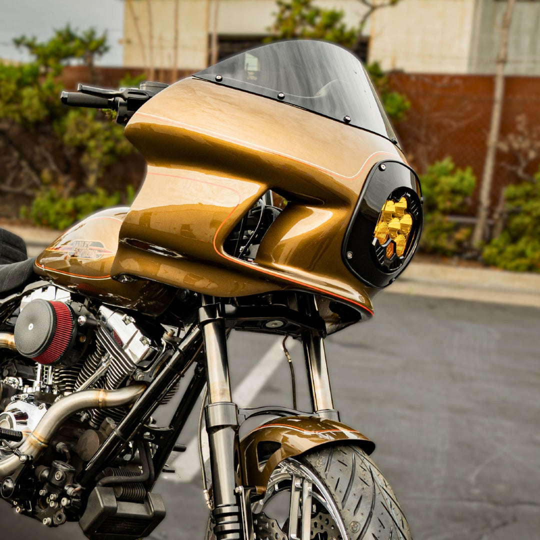Road King with RWD FXR Fairing and RWD Front Fender