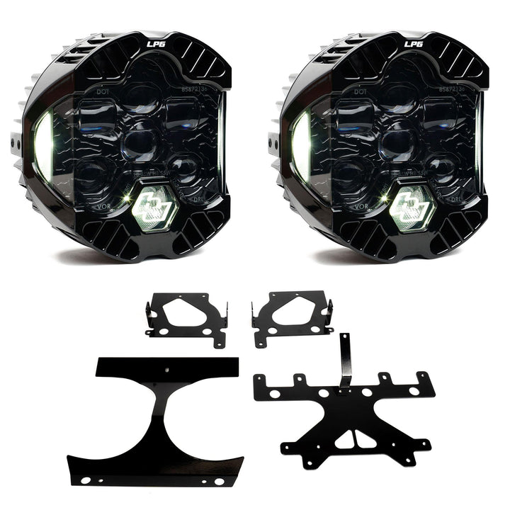 DOT LP6 LED Headlight Kit 2015-2024 Harley Davidson Road Glide Baja Designs