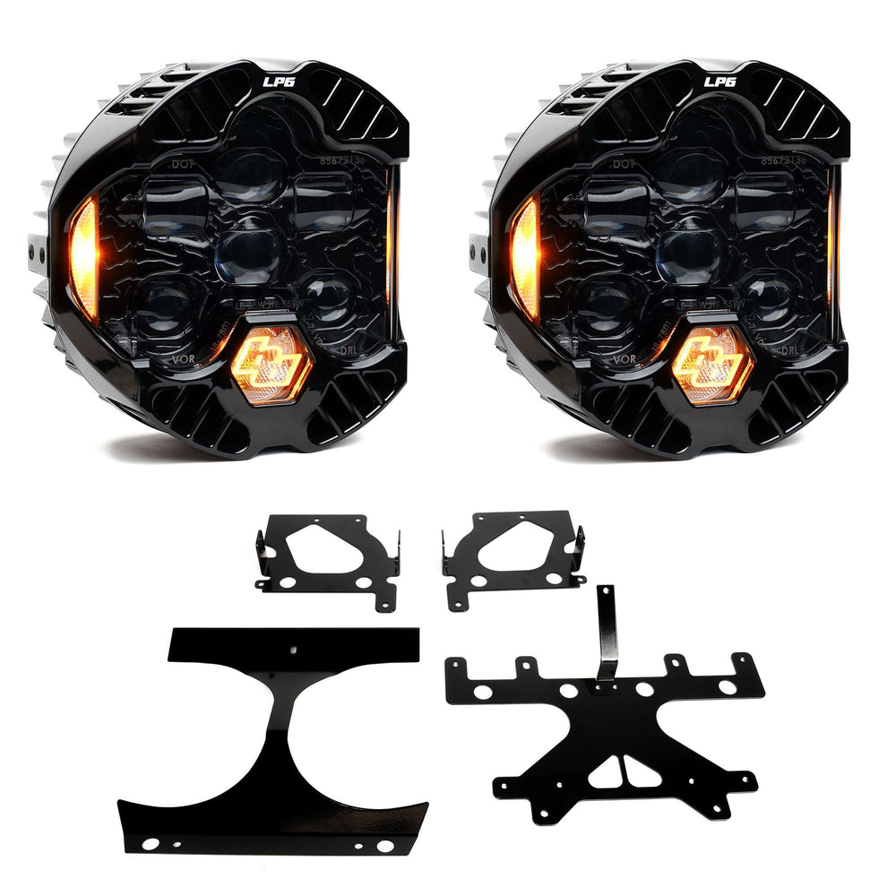 DOT LP6 LED Headlight Kit 2015-2024 Harley Davidson Road Glide Baja Designs