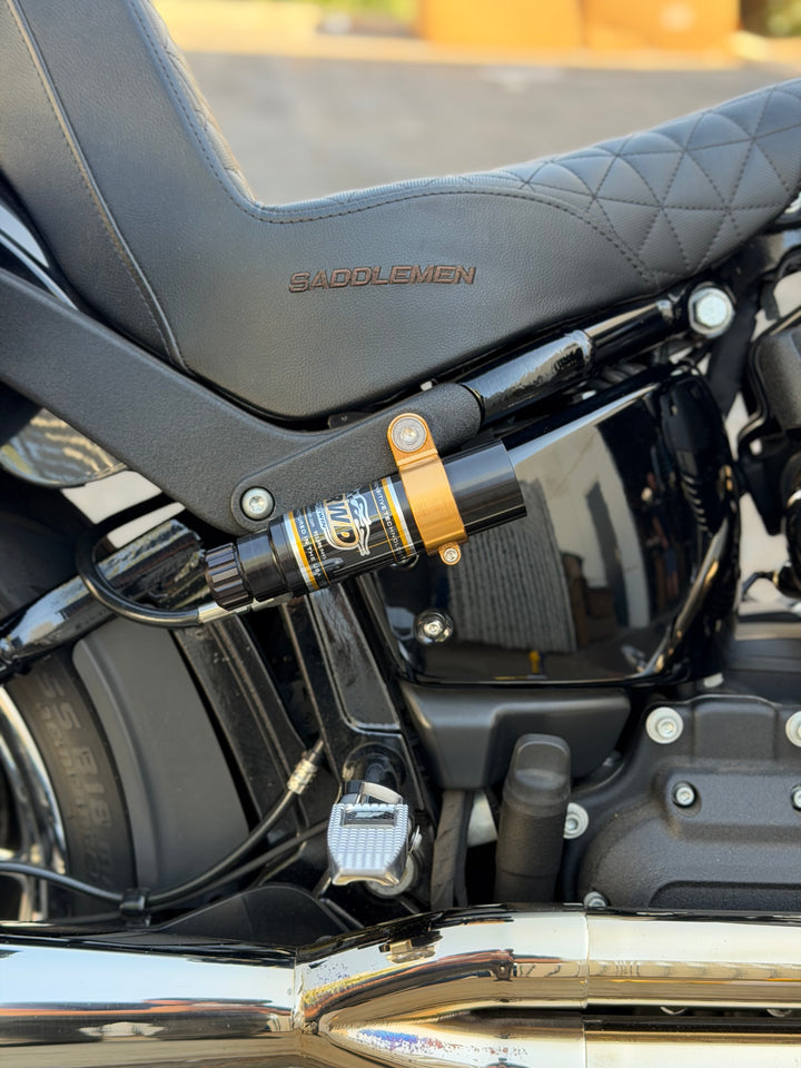 RWD Softail Monoshock Billet Side Mount