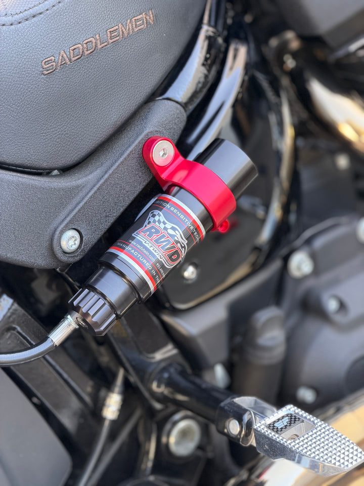 RWD Softail Monoshock Billet Side Mount