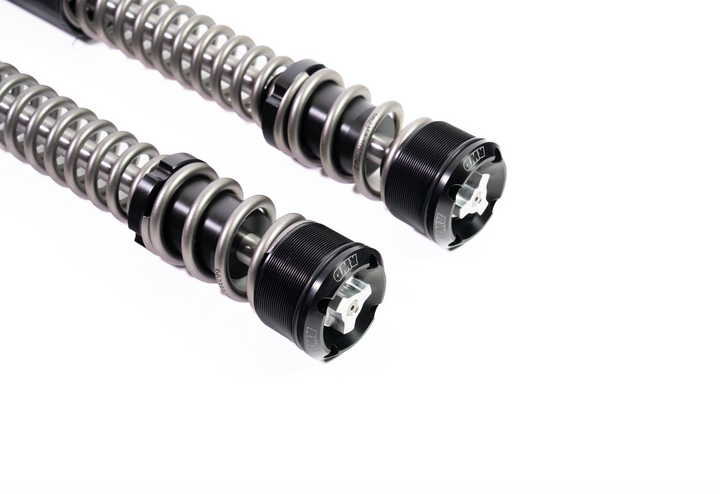 RWD RS-1F Dyna +2" Fork Cartridge Kit W/ Extended Tubes 2006 - 2017 Harley Davidson Dyna