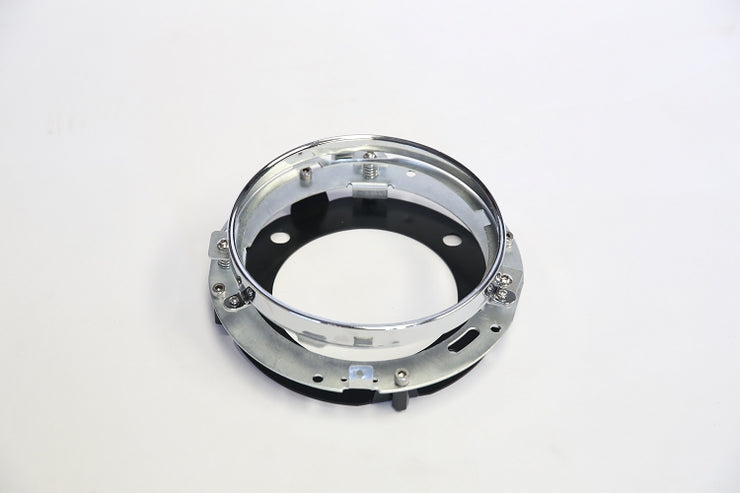 7" Round Headlight Ring and Adapter for FXR Fairing