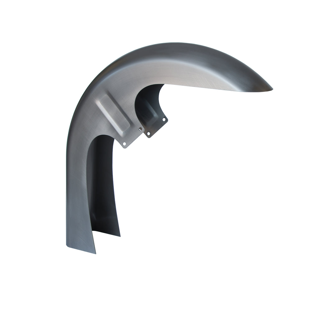 A paint-ready fender for Harleys from RWD V-Twin