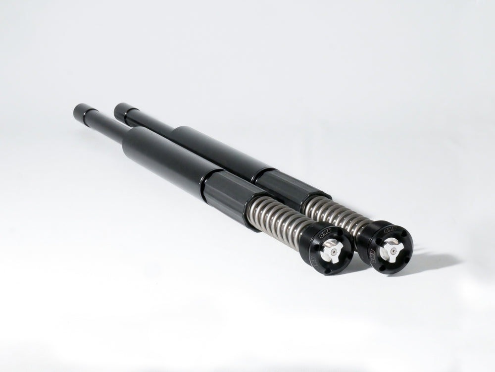 Parts from an RWD V-Twin suspension kit